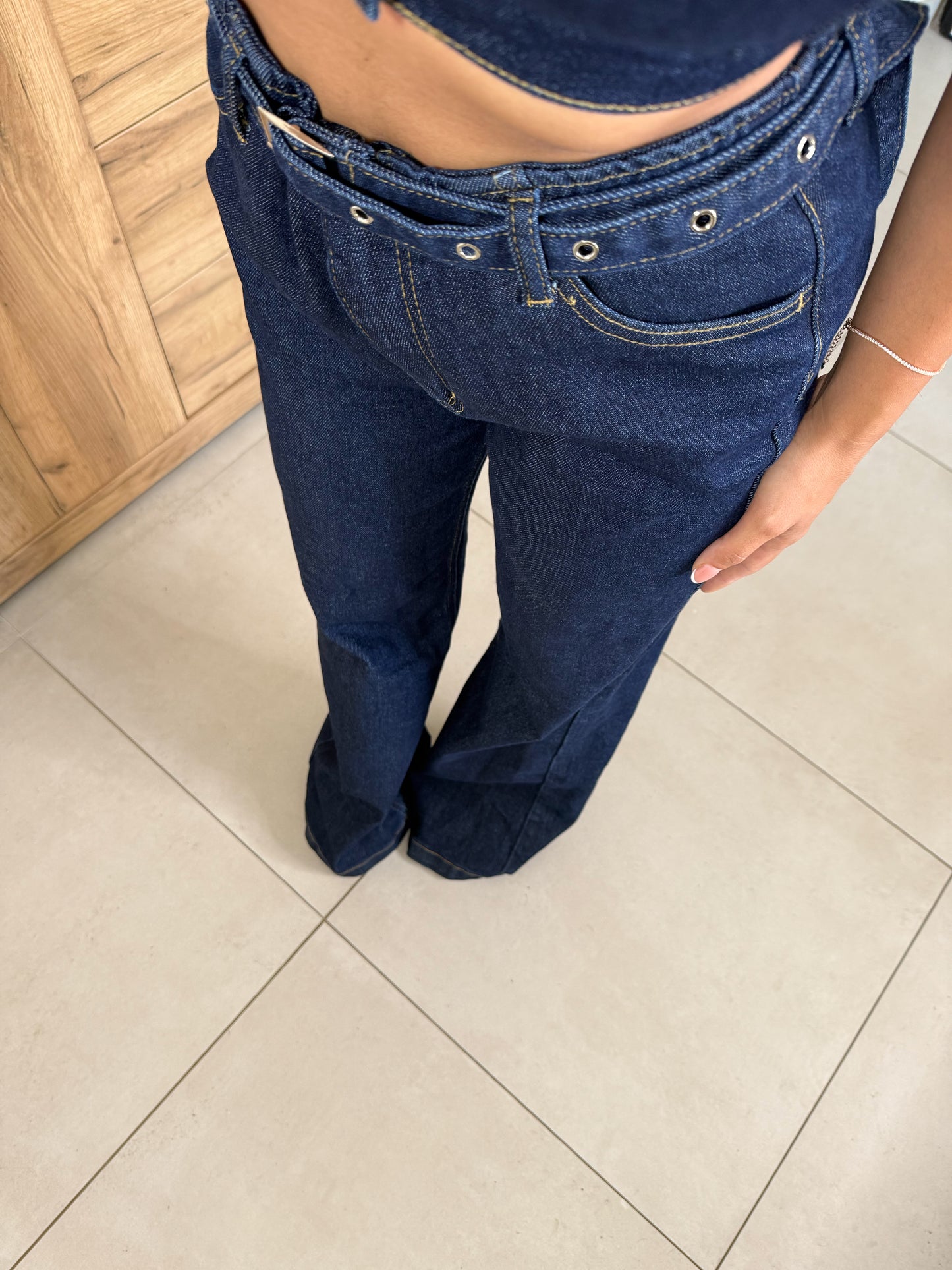 Coordinato Victoria Denim Scuro