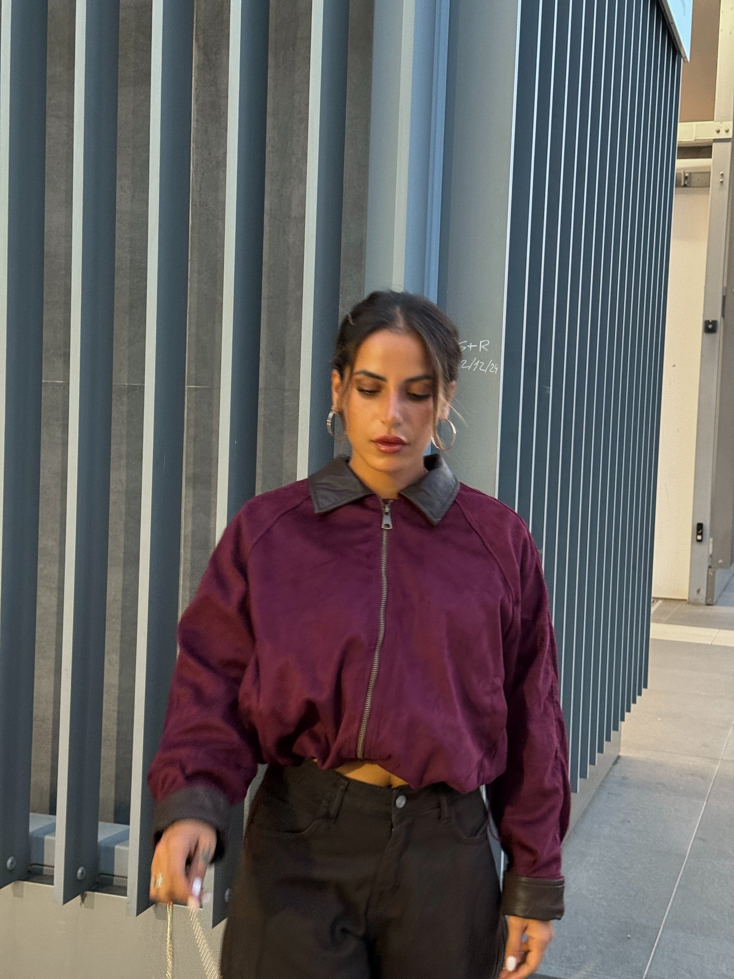 Bomberino Scamosciato Bordeaux