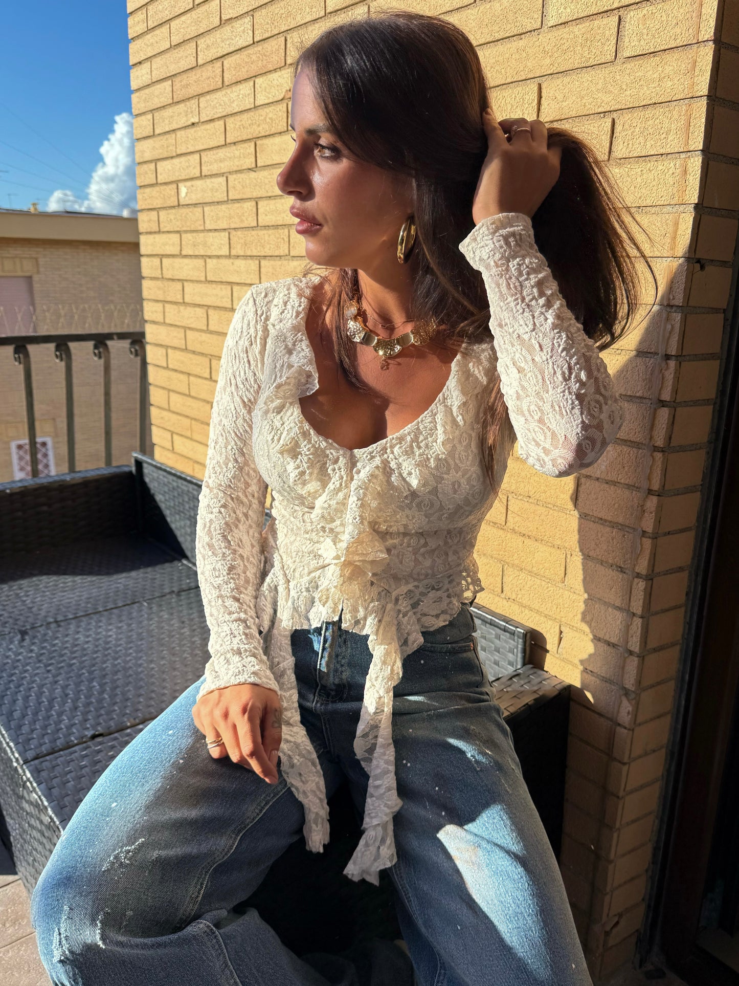 Maglia Viviana Panna