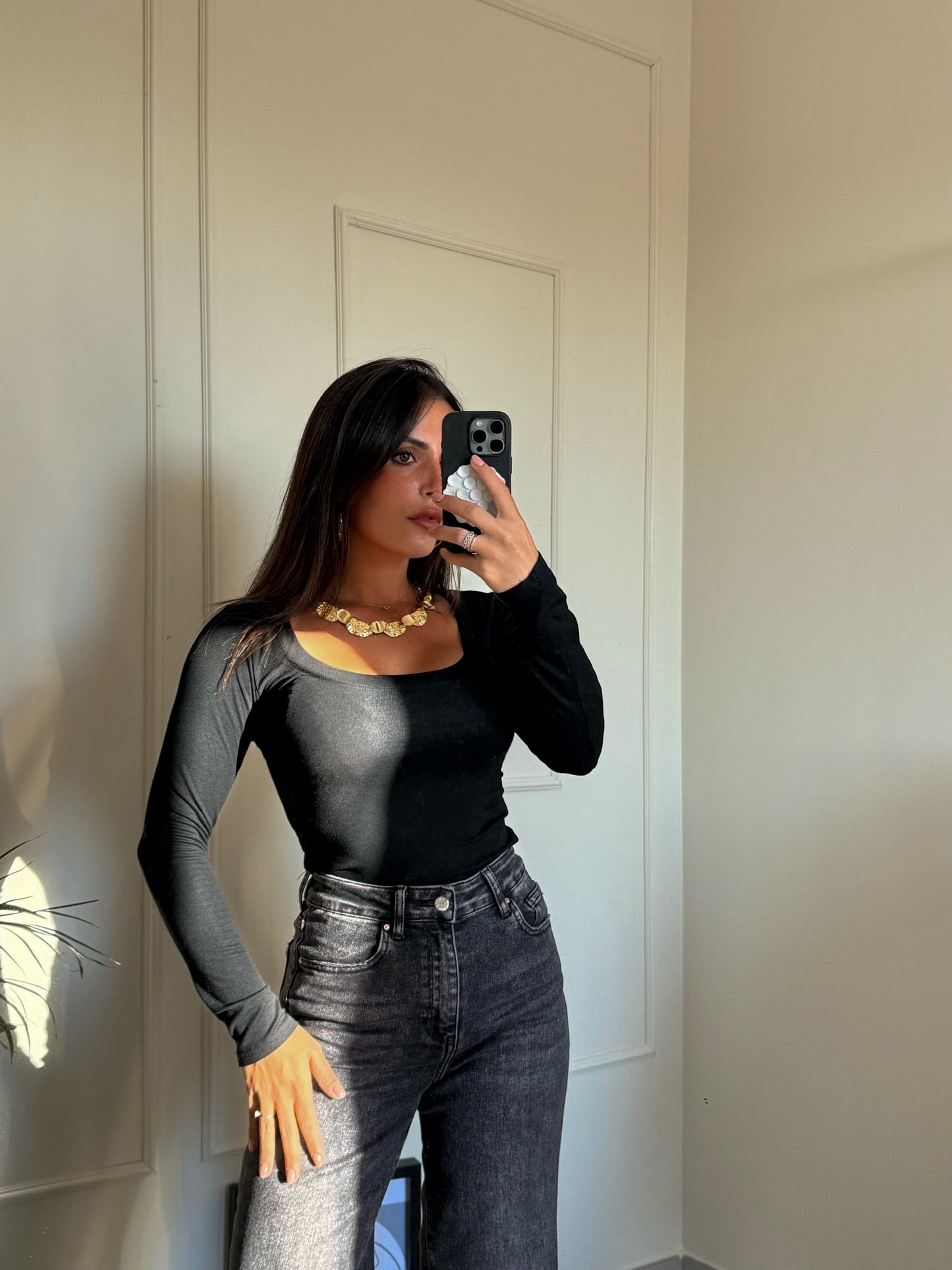 Maglia Basic Zoe Nera