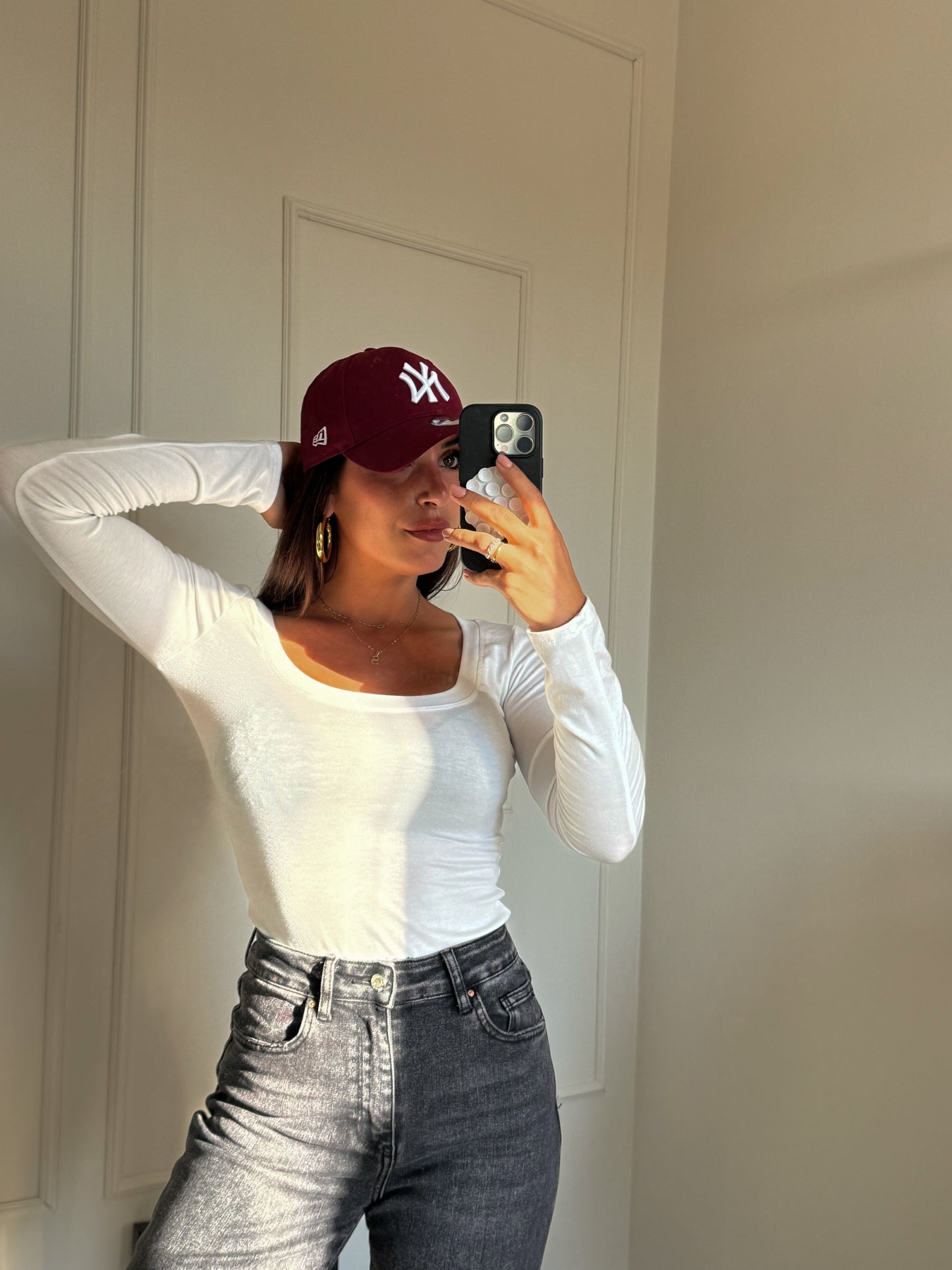 Maglia Basic Zoe Bianca