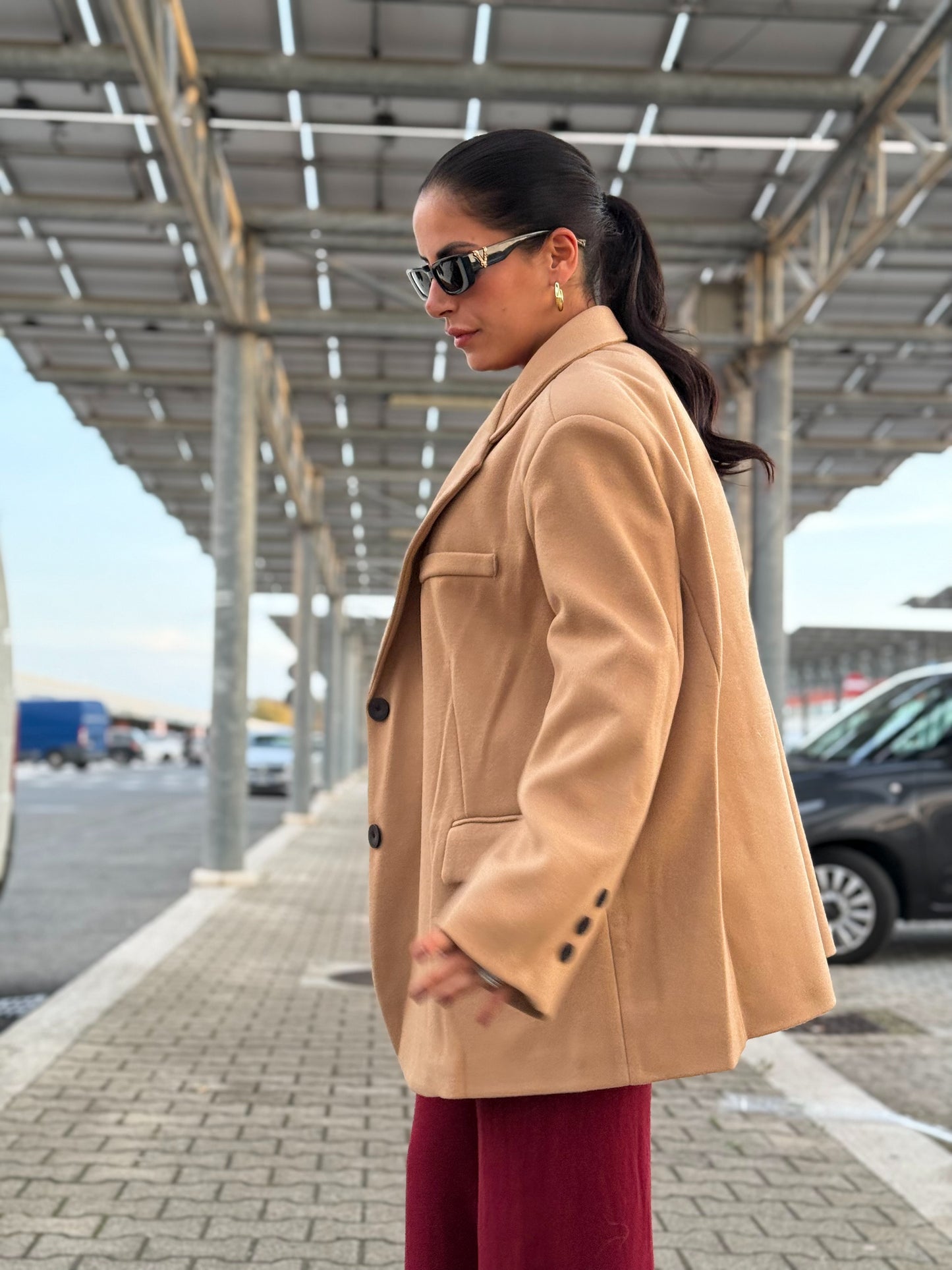 Blazer Oversize Camel