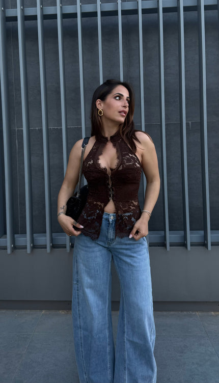 Top Seduction Marrone