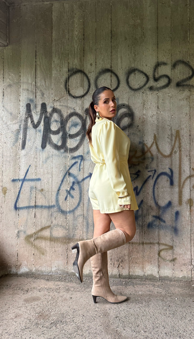 Blazer dress Alba Giallo