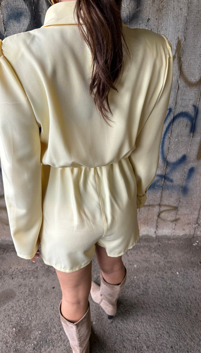 Blazer dress Alba Giallo