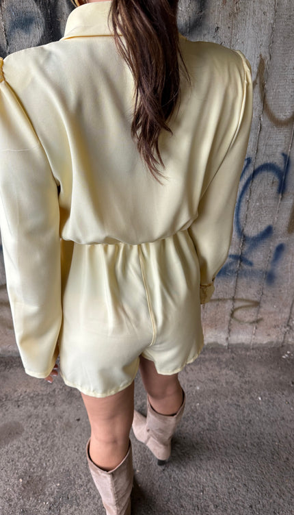 Blazer dress Alba Giallo