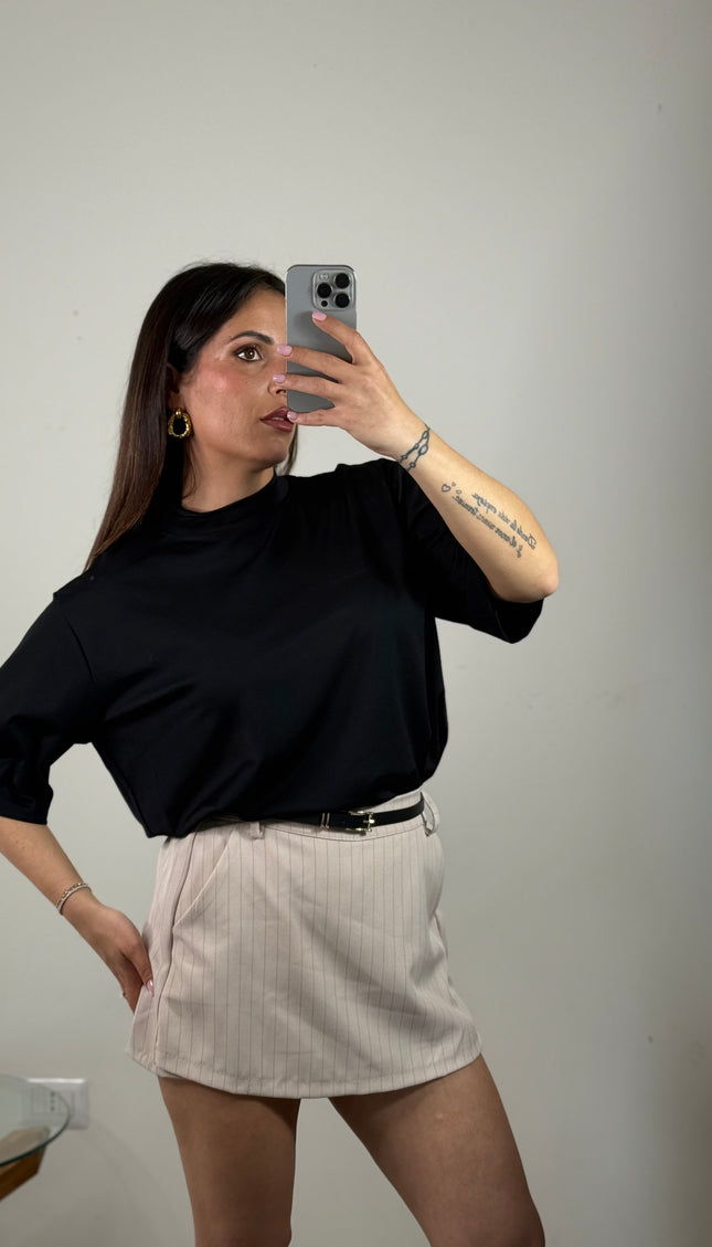 T-shirt Basic Over Nera