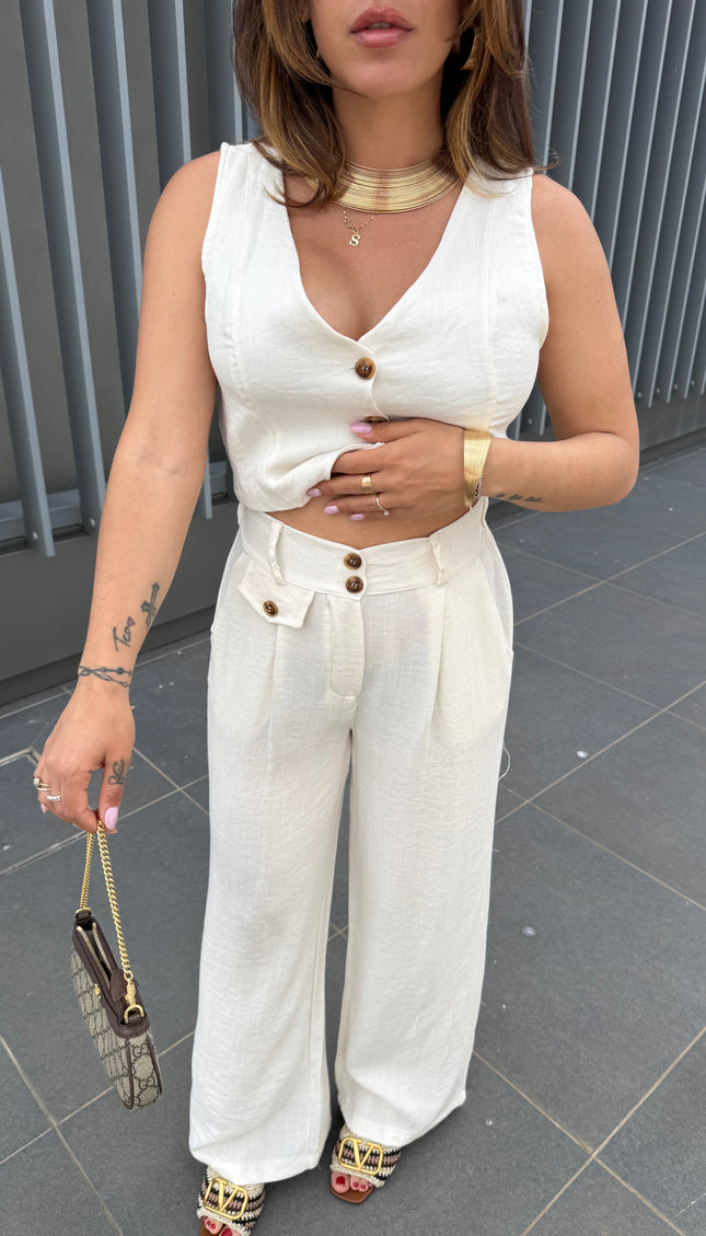 Coordinato Flamy panna