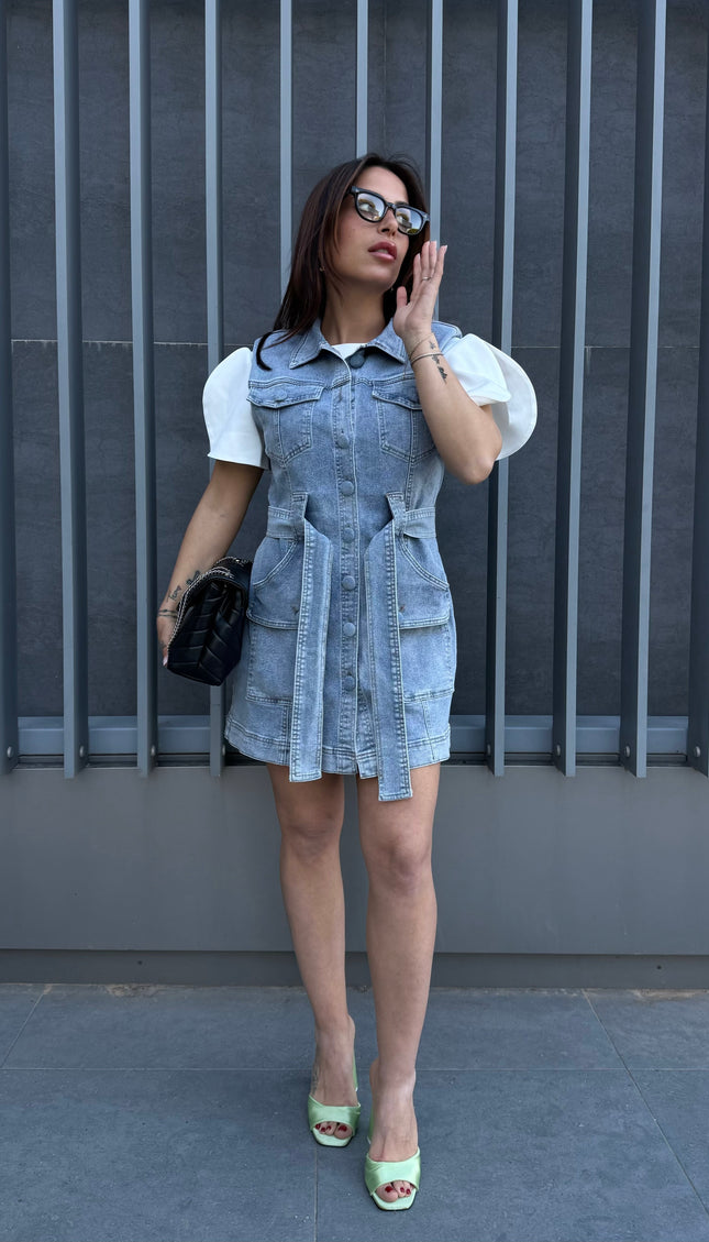 Abito Denim Chic