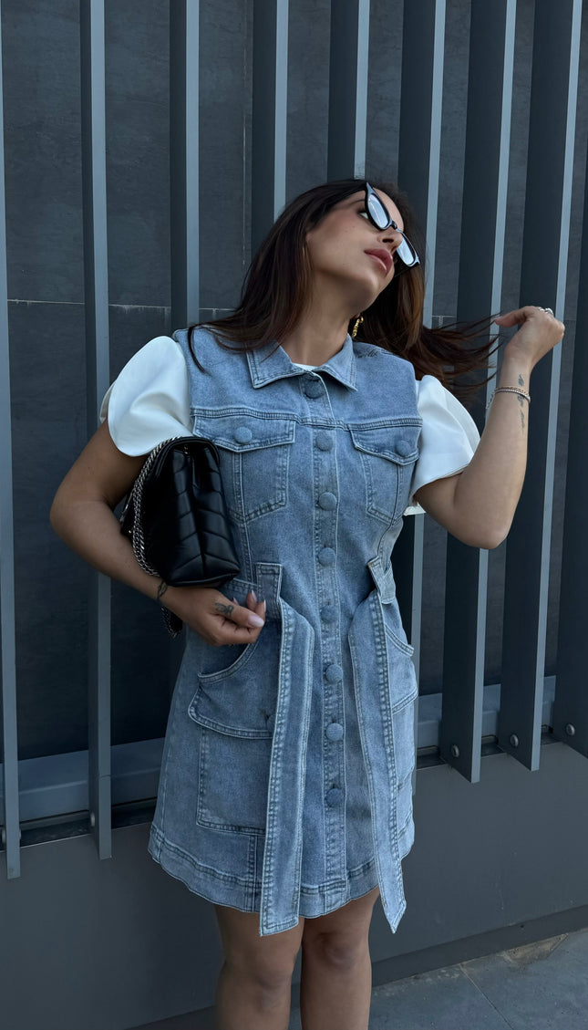Abito Denim Chic
