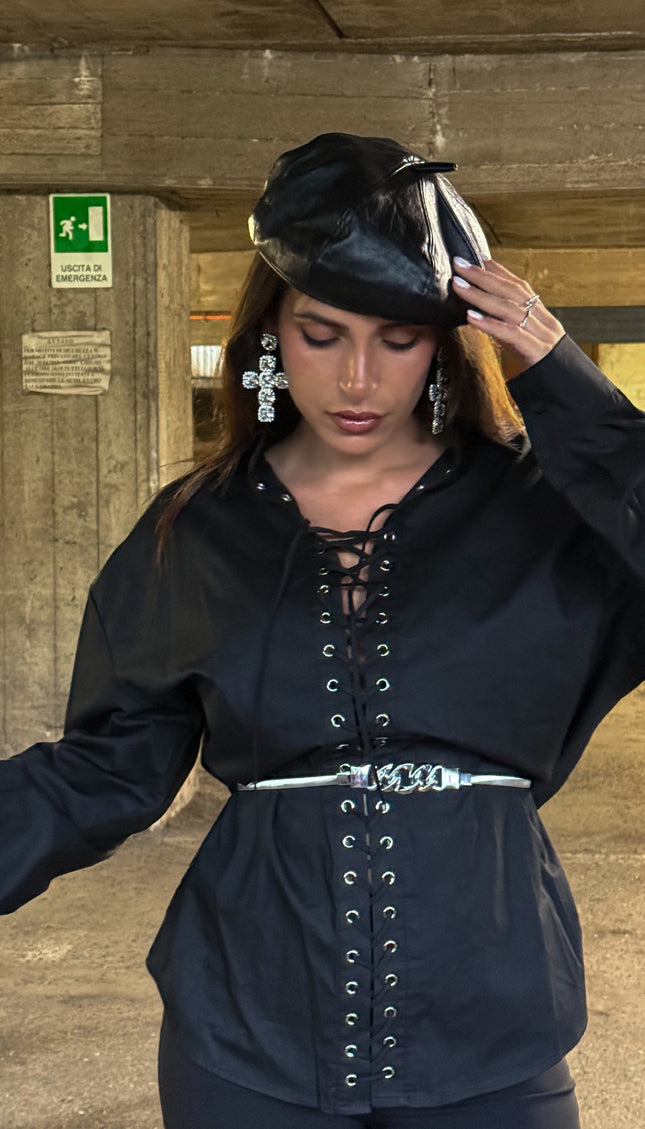 Camicia Cindy Nera