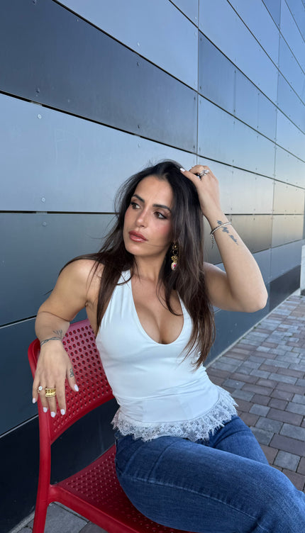 Top Nora Bianco
