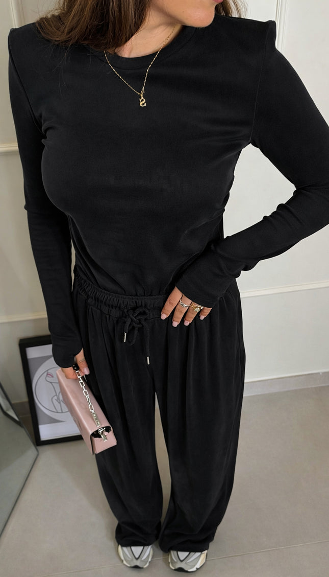 Coordinato Manuela nero