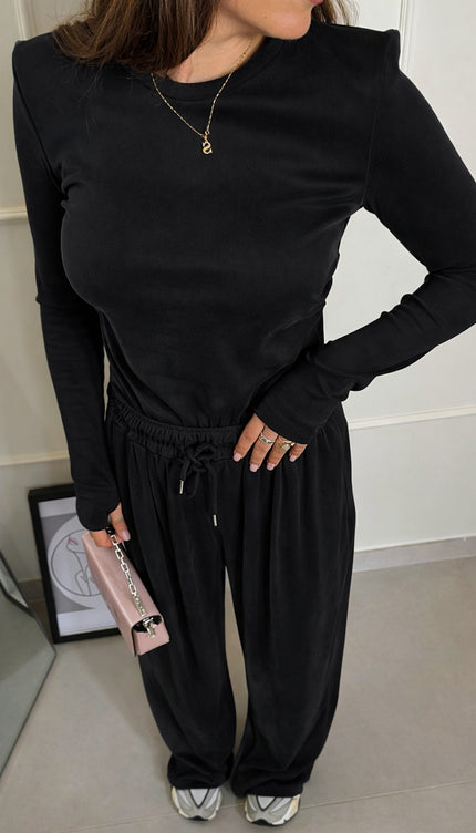 Coordinato Manuela nero