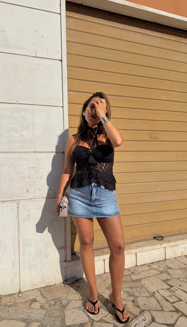 Top Giselle Nero