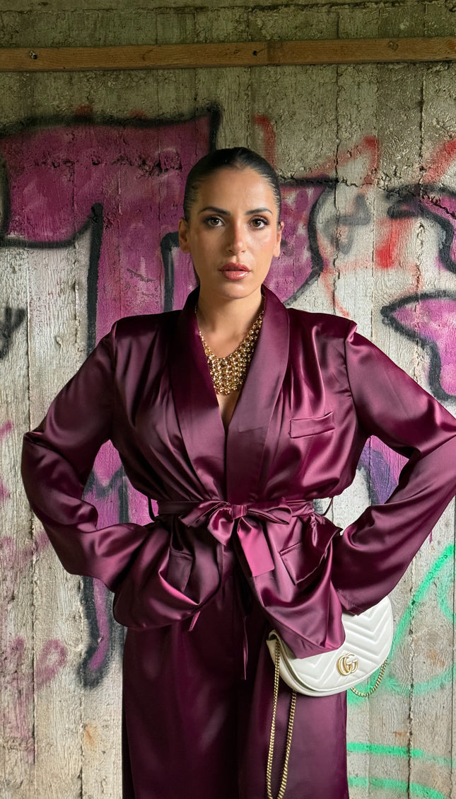 Coordinato Lady Burgundy