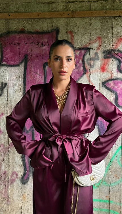 Coordinato Lady Burgundy