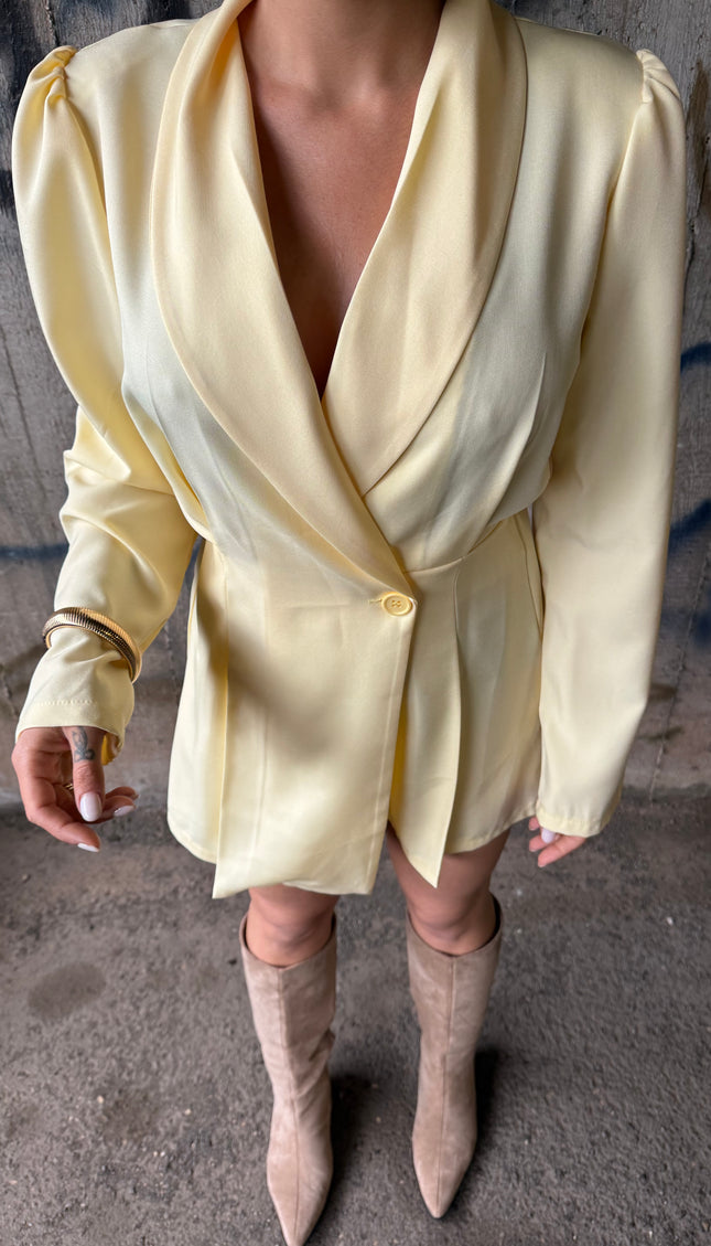 Blazer dress Alba Giallo