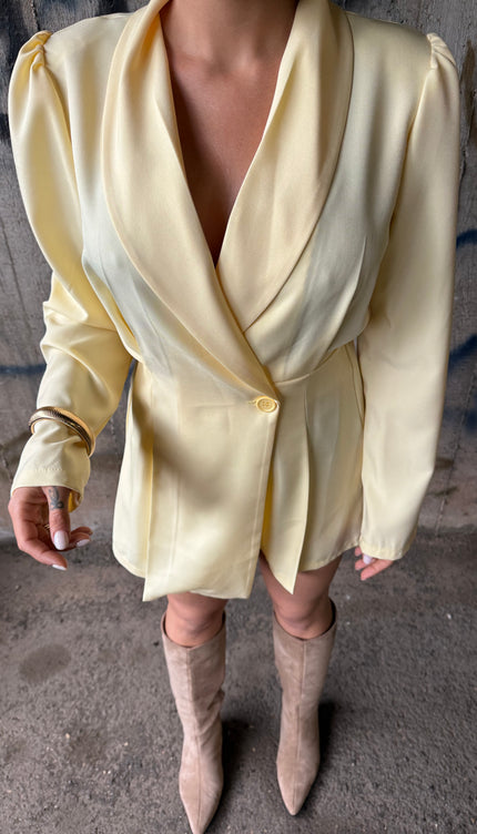 Blazer dress Alba Giallo