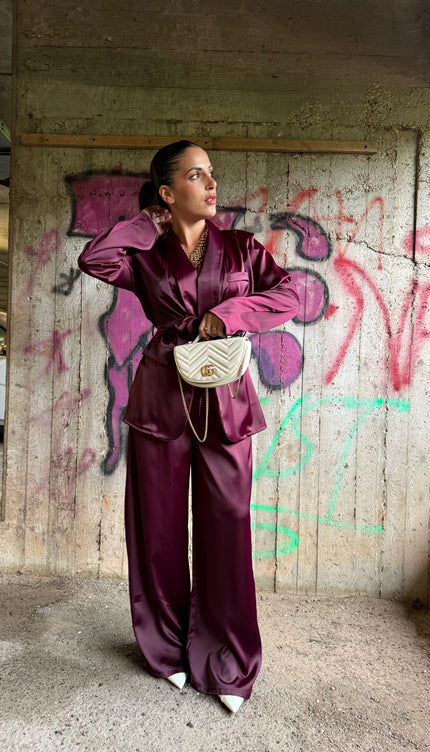 Coordinato Lady Burgundy
