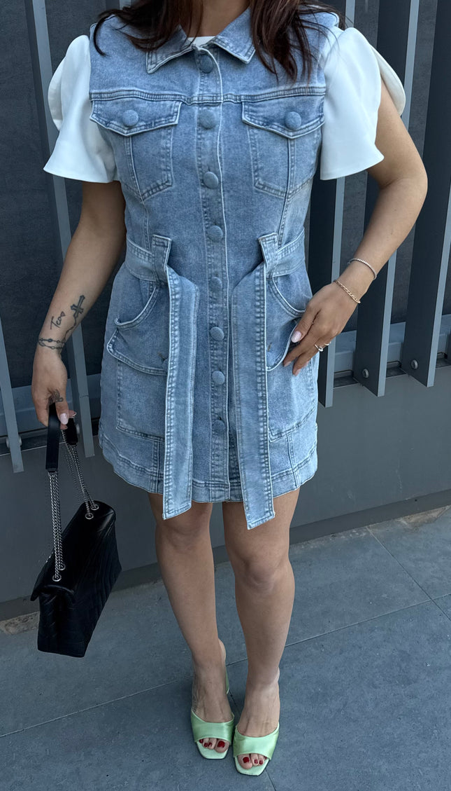 Abito Denim Chic