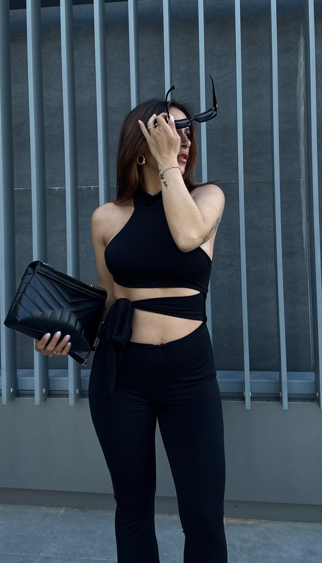 Jumpsuit Silhouette Nera