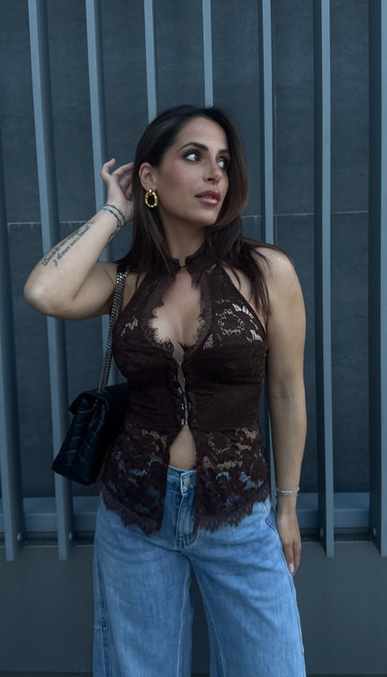 Top Seduction Marrone