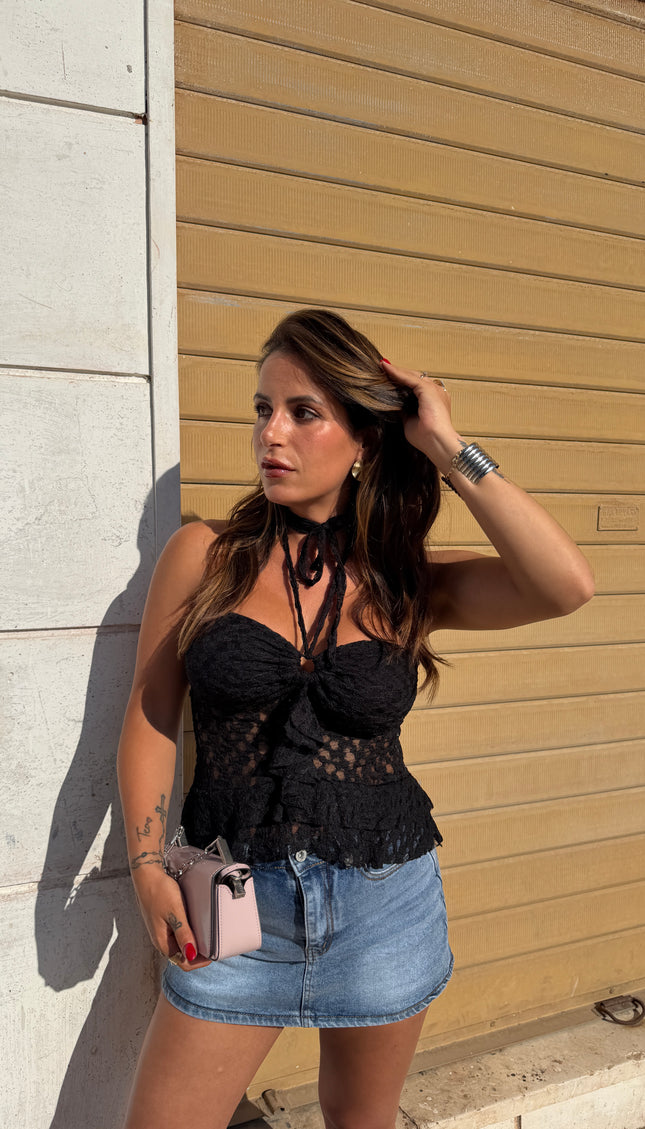 Top Giselle Nero