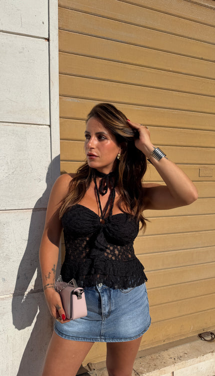 Top Giselle Nero