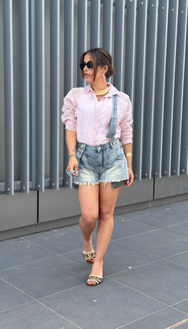 Camicia stella rosa