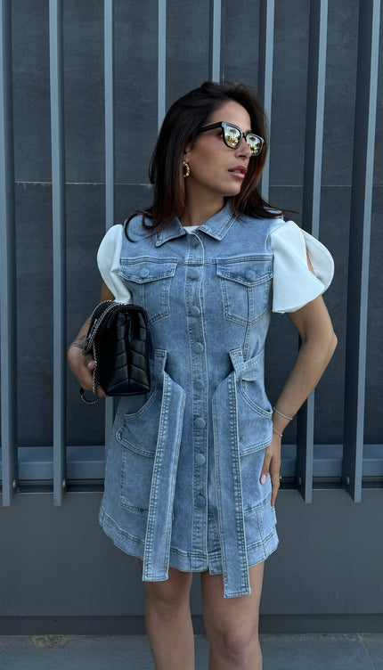 Abito Denim Chic