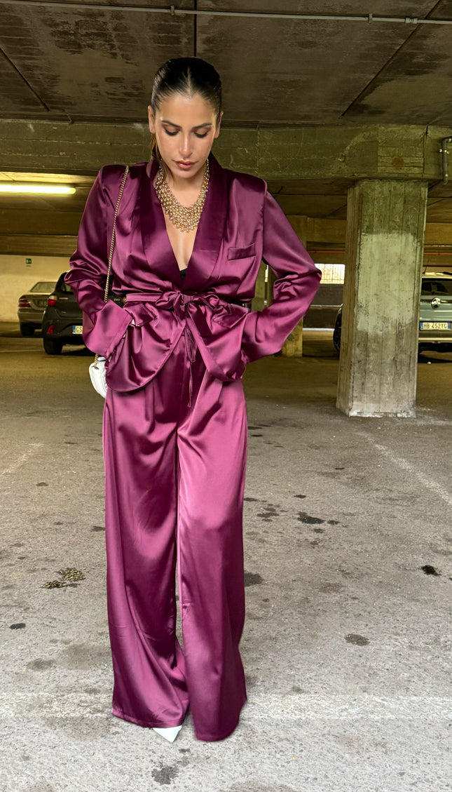 Coordinato Lady Burgundy