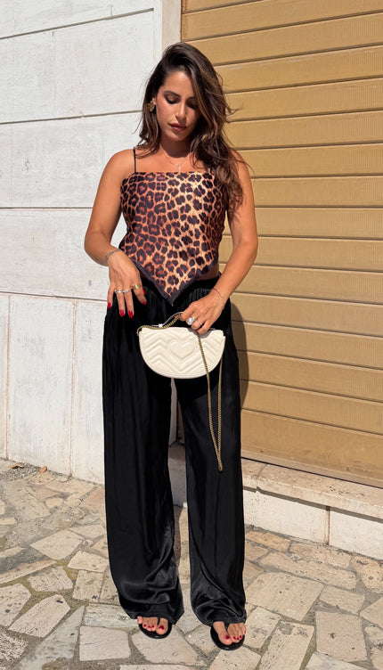 Pantalone Fluid Fit Nero
