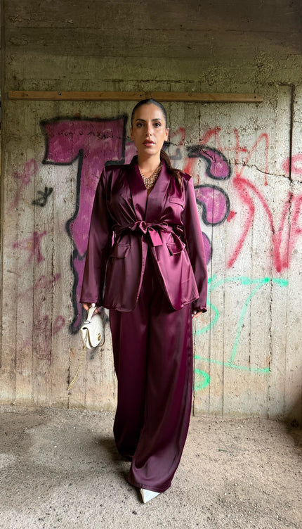 Coordinato Lady Burgundy