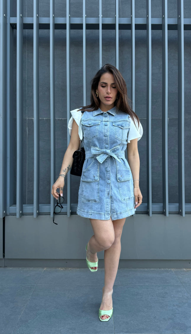 Abito Denim Chic