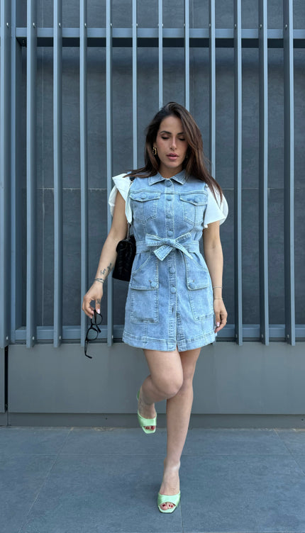 Abito Denim Chic
