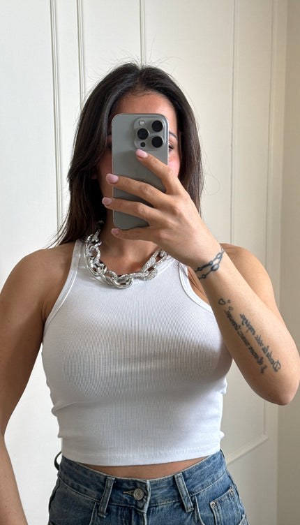 Canotta Aura Bianca