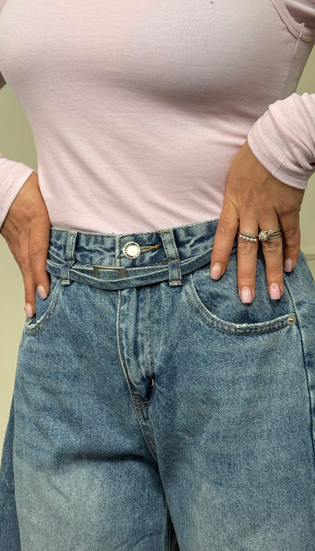 Jeans Cinturino