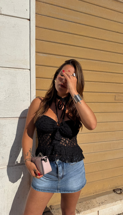 Top Giselle Nero