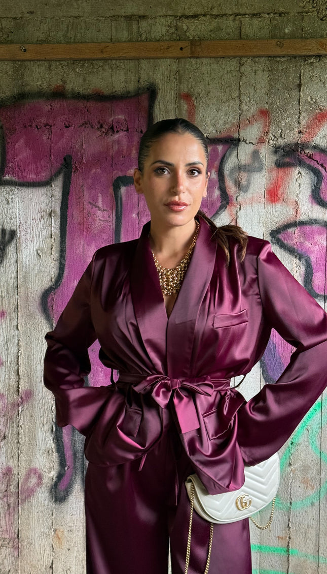 Coordinato Lady Burgundy