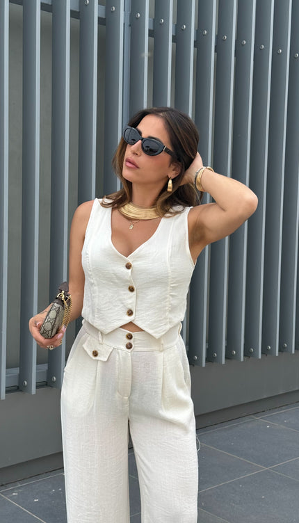 Coordinato Flamy panna