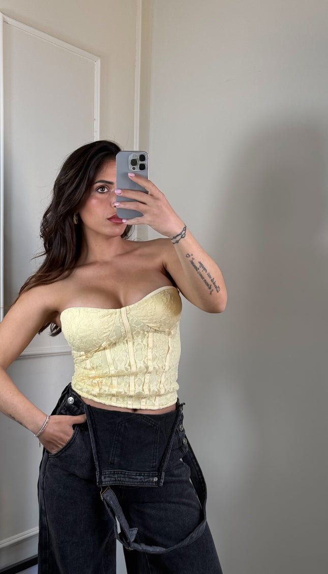 Corsetto Sharon Giallo