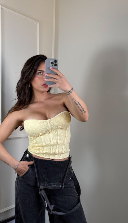 Corsetto Sharon Giallo