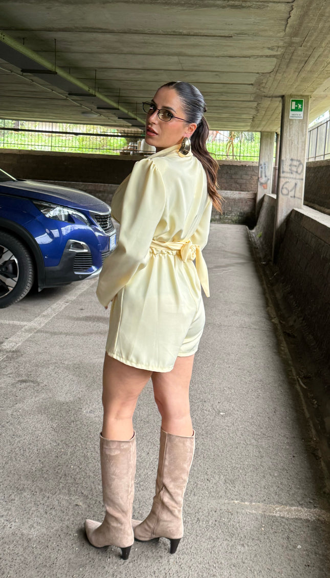Blazer dress Alba Giallo