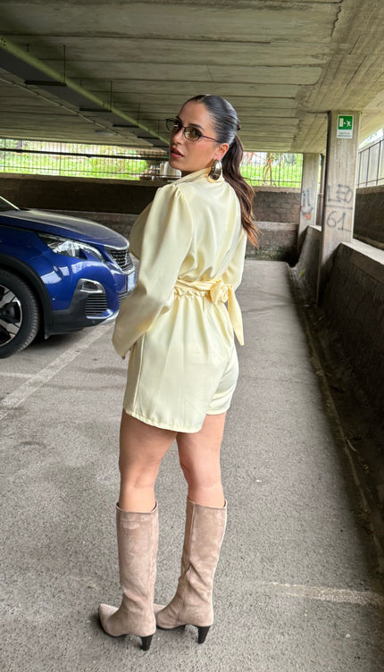 Blazer dress Alba Giallo