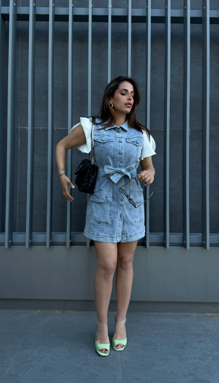 Abito Denim Chic