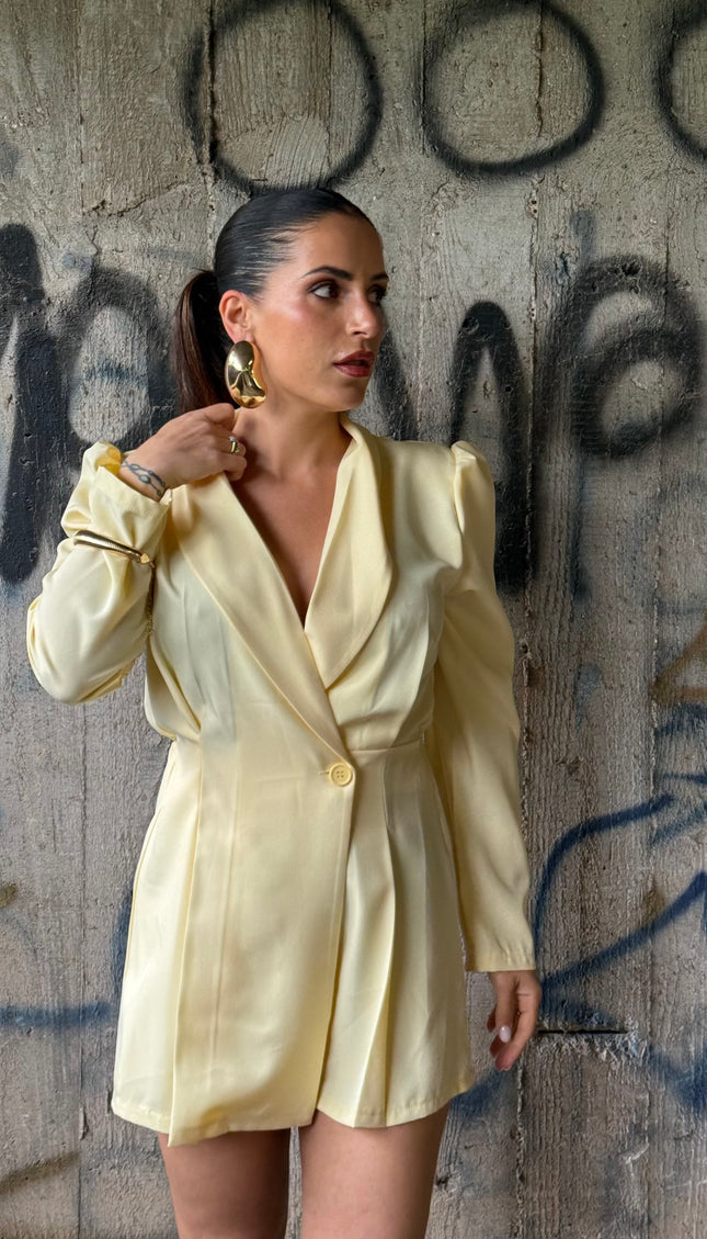 Blazer dress Alba Giallo