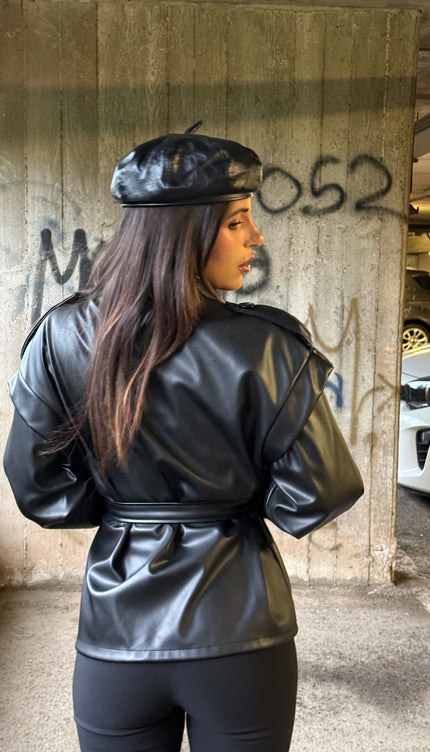 Trench  Ecopelle Lory Nero