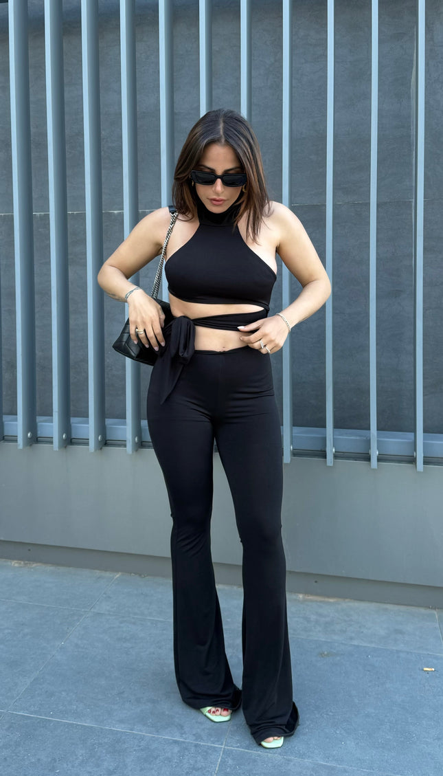 Jumpsuit Silhouette Nera