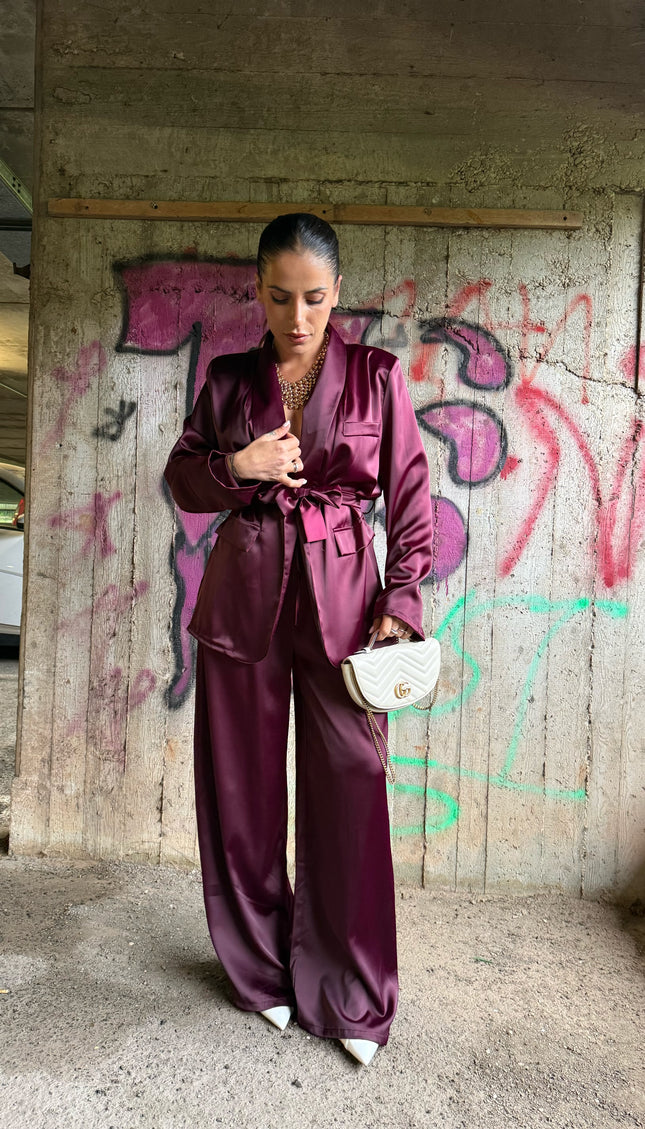 Coordinato Lady Burgundy